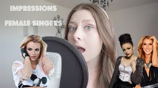 IMPRESSIONS  FEMALE SINGERS [upl. by Anderea]