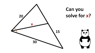 How to Find the Angle Bisector of a Triangle Geometry video [upl. by Atteras]