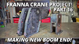 Building NEW Crane Boom End  Franna Crane Project  Part 16 [upl. by Arrik]