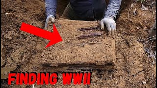 WE WERE LOOKING FOR WWII FINDS BUT WE FOUND A TREASURE  WWII METAL DETECTING [upl. by Toddie]