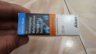 Genteal Eye Drops  Hydroxypropyl Methylcellulose Ophthalmic Solution  Genteal Eye Drops uses Hindi [upl. by Komsa468]