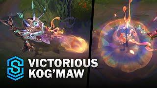 Victorious KogMaw Skin Spotlight  PreRelease  PBE Preview  League of Legends [upl. by Needan]