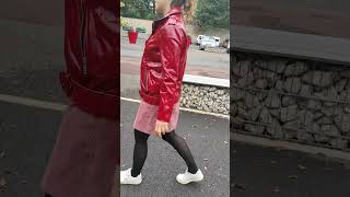 jolie Veste vinyl rouge [upl. by Krahmer]