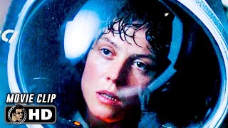 Out The Airlock Door Scene  ALIEN 1979 Movie CLIP HD [upl. by Jenness]