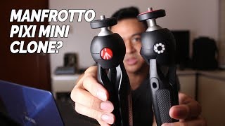 Joby Handypod vs Manfrotto Pixi Mini  Which is the better tripod [upl. by Brom]