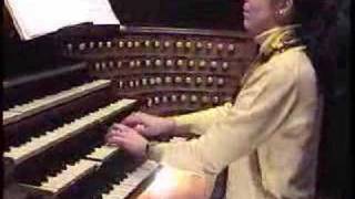 SophieVeronique CaucheferChoplin  Bach organ Fugue Cm [upl. by Amethist]