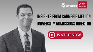 Insights from Carnegie Mellon University Admissions Director [upl. by Nnomae]