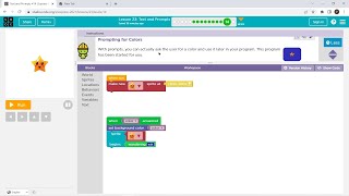 L2314 Codeorg  Express2021  Lesson 23 Texts and Prompts  level 14 [upl. by Westlund60]