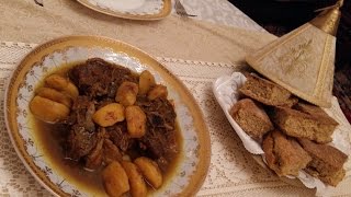 Tajine de viande aux pommes طاجين لحم بالتفاح اكلة اصيلة [upl. by Kablesh]