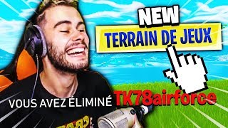 JE FAIS QUE DE PRANK THEKAIRI78 SUR LE NEW MODE TERRAIN DE JEUX FORTNITE BATTLE ROYALE [upl. by Merril]