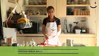 Make my recipe  Matcha Ninja balls [upl. by Nylcaj]