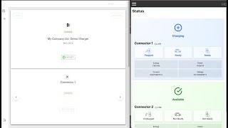 OCPP Management System 20 Test charging with MicroOcpp simulatorr [upl. by Eelrahs863]