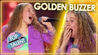 14YearOld WINS Golden Buzzer After Sensational Audition On Canadas Got Talent  Top Talent [upl. by Lyram653]