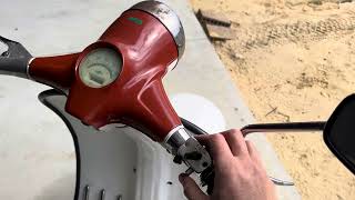 Quick Vid  1960 Lambretta LI 150 200CC [upl. by Jonati]