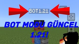 MCPE BOT MODU GÜNCEL 121 [upl. by Amesari510]