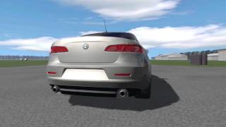 Alfa Romeo 159 32 JTS Sound Racer Game [upl. by Droflim979]