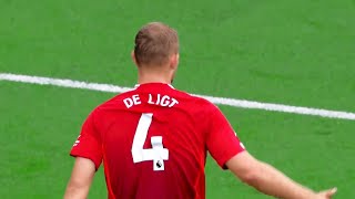 Matthijs de Ligt Transforming Manchester Uniteds Defence [upl. by Nikita]