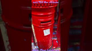 London Post Box drop your mail all over street in London short Jaiden Aluan [upl. by Kokoruda]