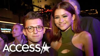 Zendaya amp Tom Holland Confirm Relationship With A Kiss [upl. by Leiria]