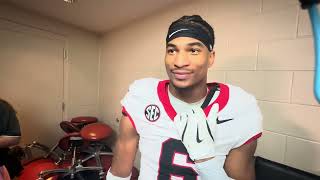 Daylen Everette recaps massive UGA win over Texas [upl. by Molahs]