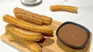 CHURROS MAISON SANS OEUFS RECETTE FACILE ET RAPIDE [upl. by Roi]