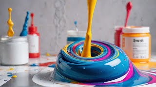 Mixing Every Paint Color Together  What Happens Experiment [upl. by Nyrehtak]