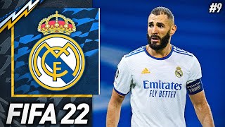 FIFA 22  CARRIÈRE MANAGER REAL MADRID 9  BENZEMA NOUS RÉGALE [upl. by Oringa179]