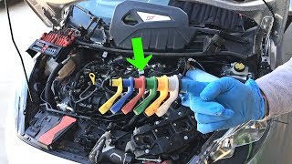 HOW TO DISCONNECT FUEL LINE Fuel Line Disconnect Tool [upl. by Ahtael]