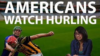 Americans Watch Hurling For The First Time [upl. by Elden141]