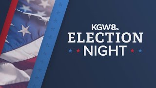 Election night Coverage of US Presidential race key Oregon races [upl. by Dailey]