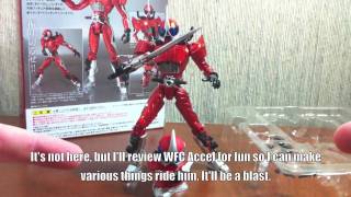 Review SHFiguarts  Kamen Rider Accel [upl. by Aneerbas]