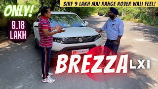 New Brezza LXI 2022 Ownership Review  Best Compact SUV 🔥 🔥 Price Features Service Cost [upl. by Yorled]