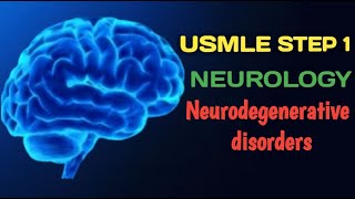 🛑FULL Neurodegenerative disorders 🧠USMLE مراجعة كاملة لأنواع الخرف [upl. by Skurnik]