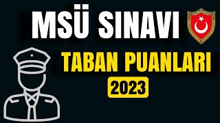 MSÜ MERAK EDİLENLER  MSÜ TABAN PUANLARI  MSÜ PUAN HESAPLAMA [upl. by Varney]