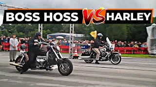 HarleyDavidson Vs Boss Hoss [upl. by Dorion]