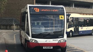 beast TLC Travel Optare Solo SR 91071 YJ15 ARF route 259 [upl. by Germaun]