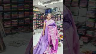 vigneshwara Silks Sarees Collection 🤩 DivyaRaviVlogs [upl. by Sephira]