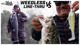 When to Fish Weedless vs LineThrough Swimbaits [upl. by Harding]