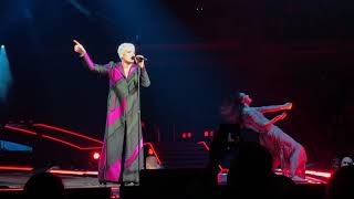 Pink  Who Knew  PNK Beautiful Trauma Tour  Indianapolis March 17 2018 [upl. by Aerbua537]