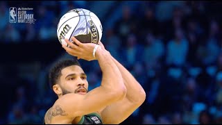 Jayson Tatum Pump Fakes During 3Point Contest [upl. by Lani]