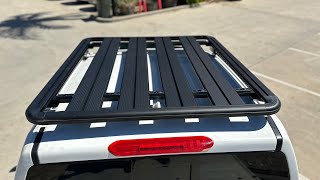 Alpha 4WD Universal Roof Rack installation guide for all Dual Cab Utes  Drilling method [upl. by Ellednahs]