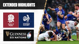 ABSOLUTELY ASTONISHING 😮  Extended Highlights  England v France  Guinness Six Nations Rugby [upl. by Ynor228]