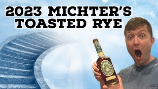 2023 Michters Toasted RYE Barrel Strength Worth the wait [upl. by Eizzo]