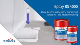 Remmers Epoxy BS 4000 [upl. by Rosa]