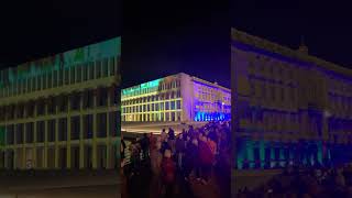 Festival of lights berlin Humboldt Universität [upl. by Anilag769]