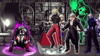 KOF Mugen Hypro Yagami Vs New Final Rugal Team [upl. by Meela]