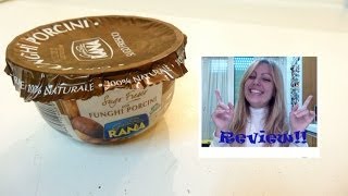 recensione sugo fresco rana ai funghi porcini la mia opinione [upl. by Naesed31]