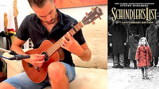 Schindlers List MAIN THEME Soundtrack by Marco Filippini  Ukulele Version  John Williams  Neeson [upl. by Renaud553]