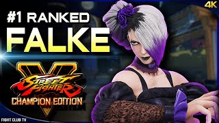 Zabeth Falke ➤ Street Fighter V Champion Edition • SFV CE 4K [upl. by Marge]