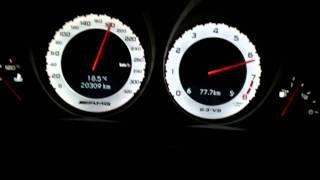 Top Speed Run in Mercedes SL63 AMG [upl. by Kutzer]